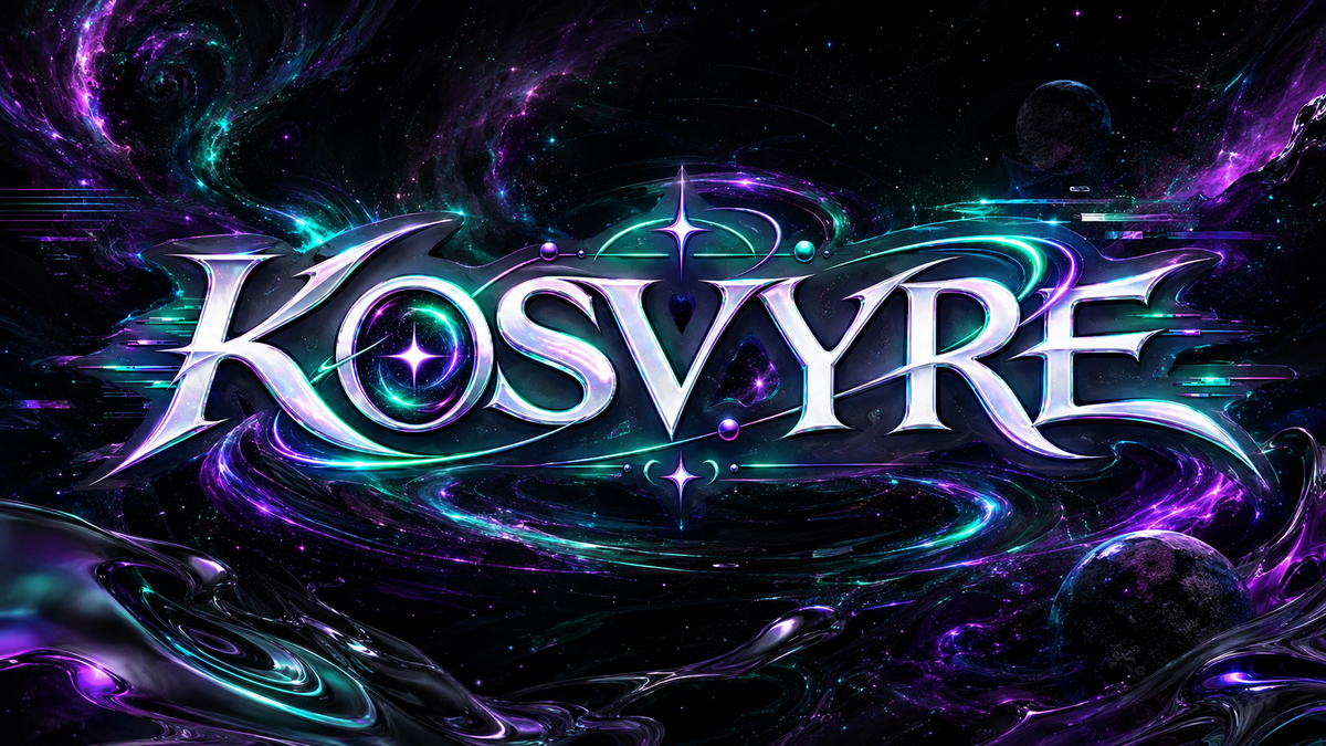 Newest KOSVYRE psychedelic art drops with cosmic and surreal imagery