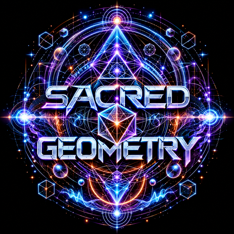 KOSVYRE sacred geometry artwork with impossible dimensional forms