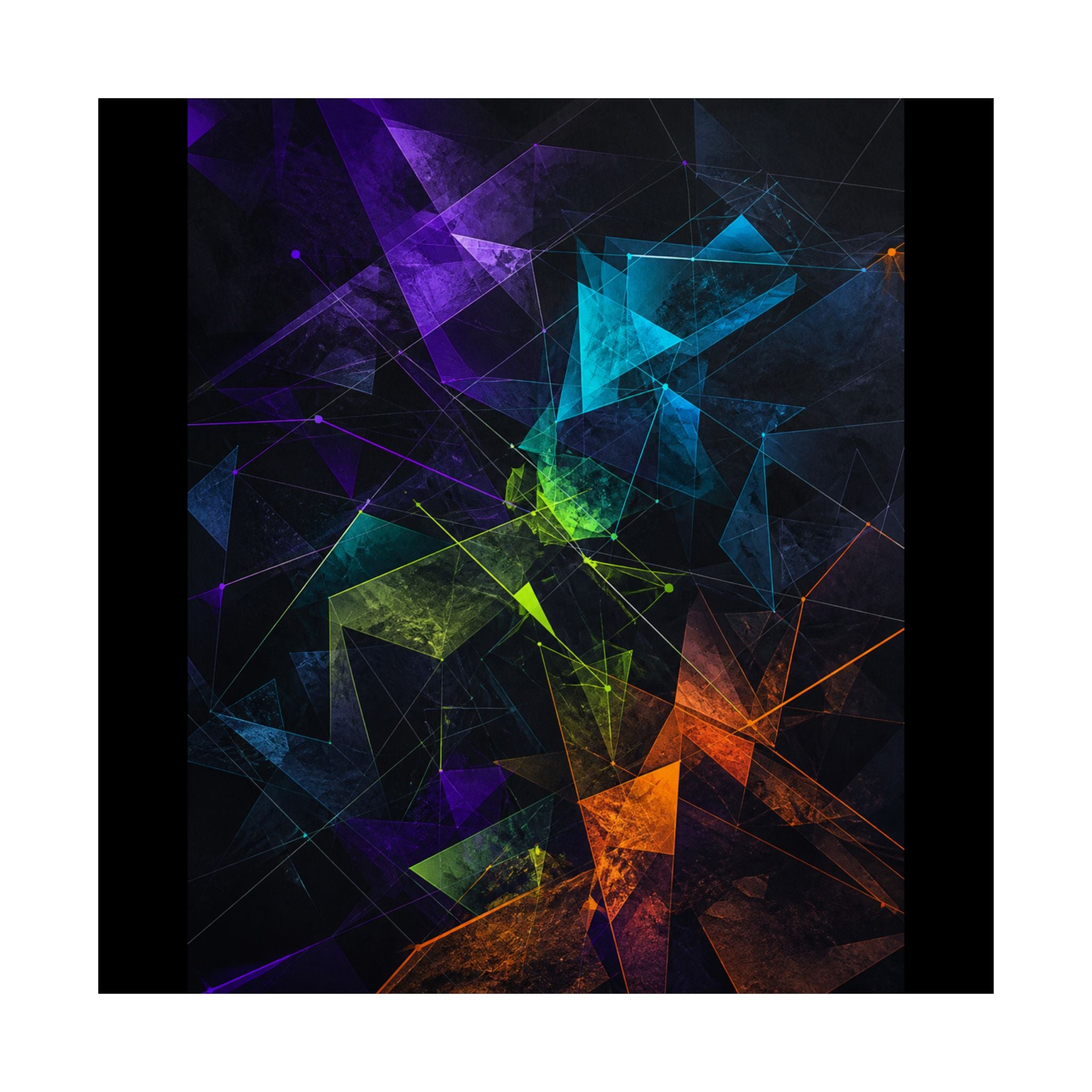Angular Weather Lattice — Art Print