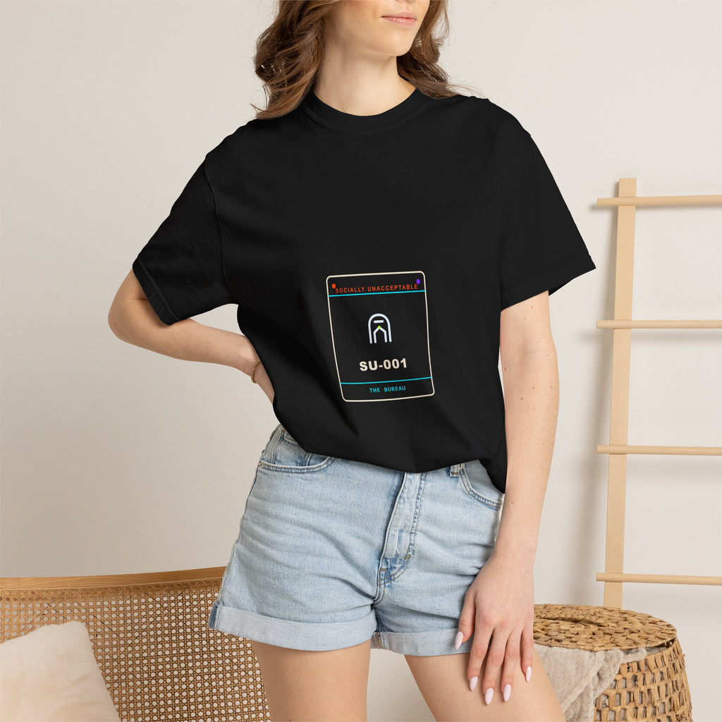 Department of Unlicensed Consciousness garment-dyed graphic tee by KOSVYRE, additional product view 12