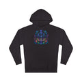 Holographic Tidal Crypt KOSVYRE hoodie product mockup, front view