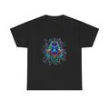 Molecular Mirage KOSVYRE graphic tee product mockup, front view