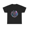 Museum of Falling Light KOSVYRE graphic tee product mockup, front view