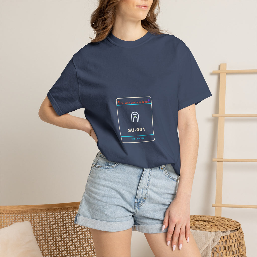 Department of Unlicensed Consciousness garment-dyed graphic tee by KOSVYRE, additional product view 9
