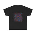 Astral Ink Tangle KOSVYRE graphic tee product mockup, front view