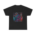 Liminal Heatmap KOSVYRE graphic tee product mockup, front view