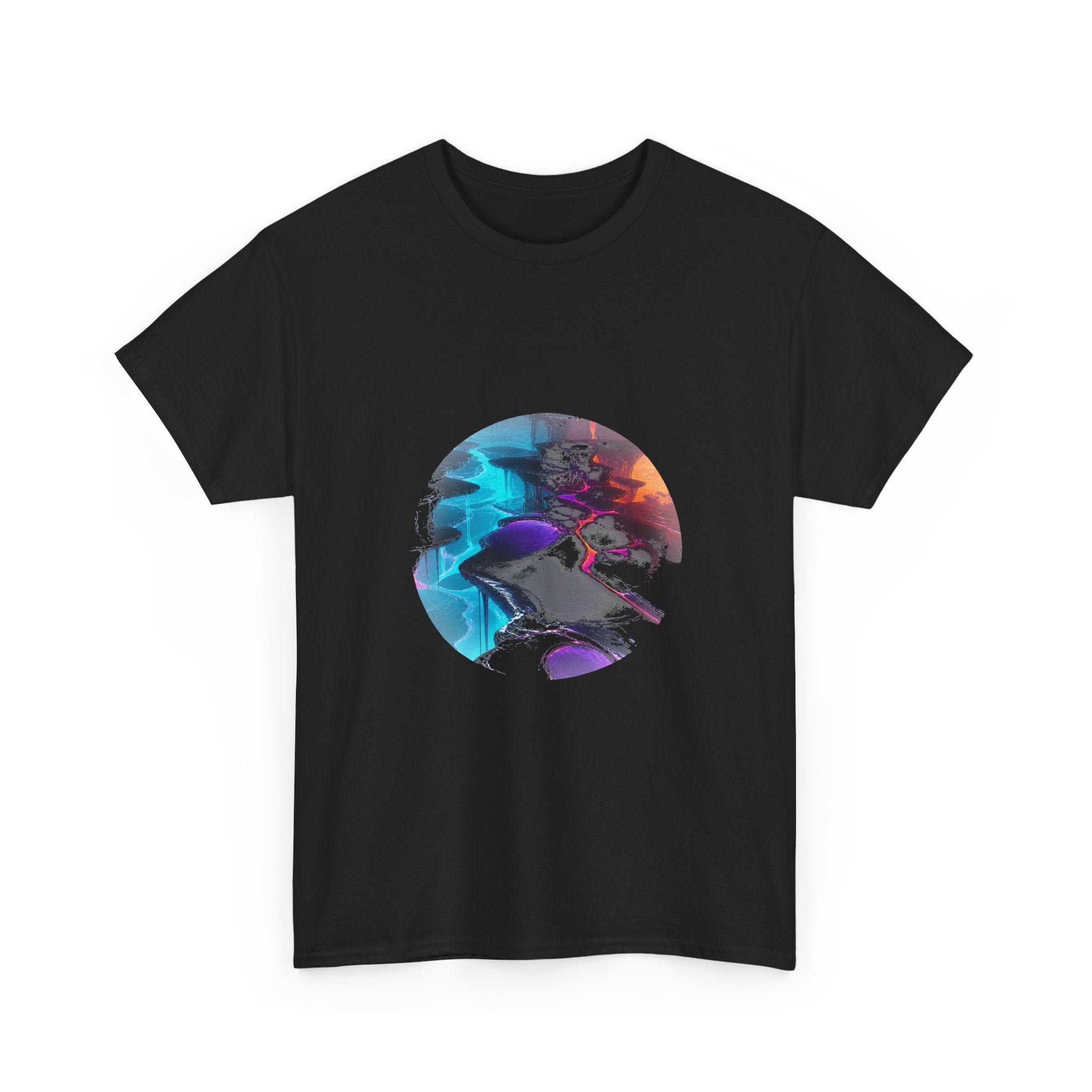 Lacquer Rift Garden — Psychedelic Graphic Tee
