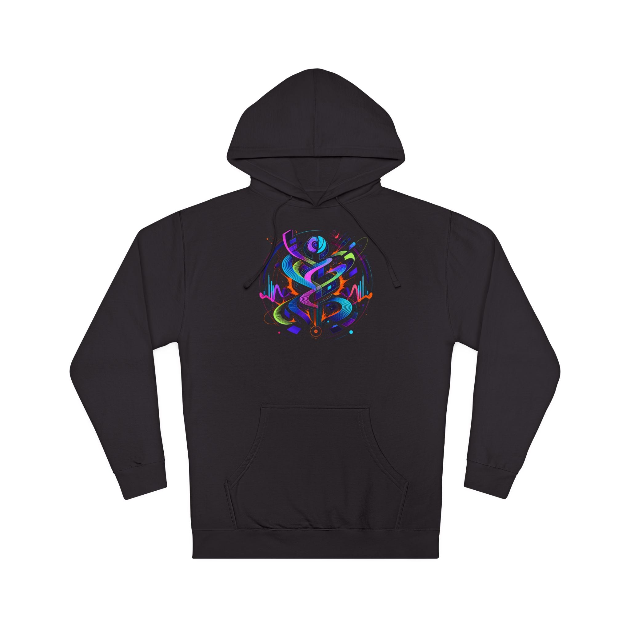Signal Body KOSVYRE hoodie product mockup, front view