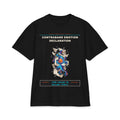 Contraband Emotion Declaration graphic tee by KOSVYRE in Black, front artwork view