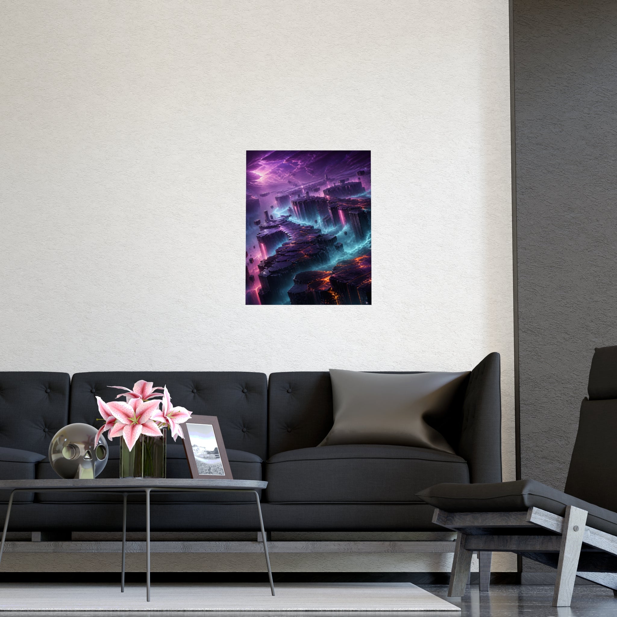 Basalt Prism Weather — Poster