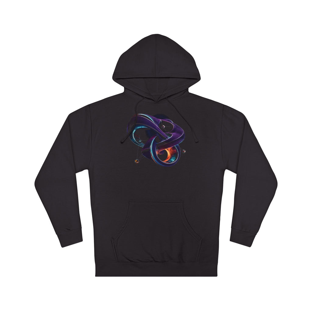 Velvet Causality KOSVYRE hoodie product mockup, front view