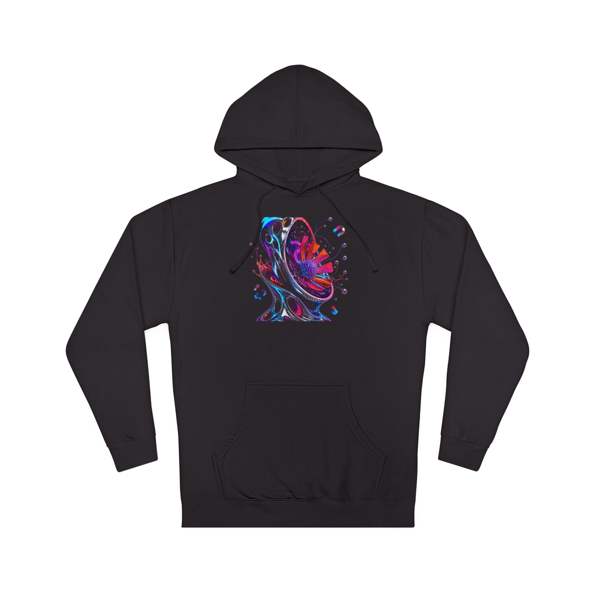 Magnetic Bloom Vessel — Psychedelic Hoodie