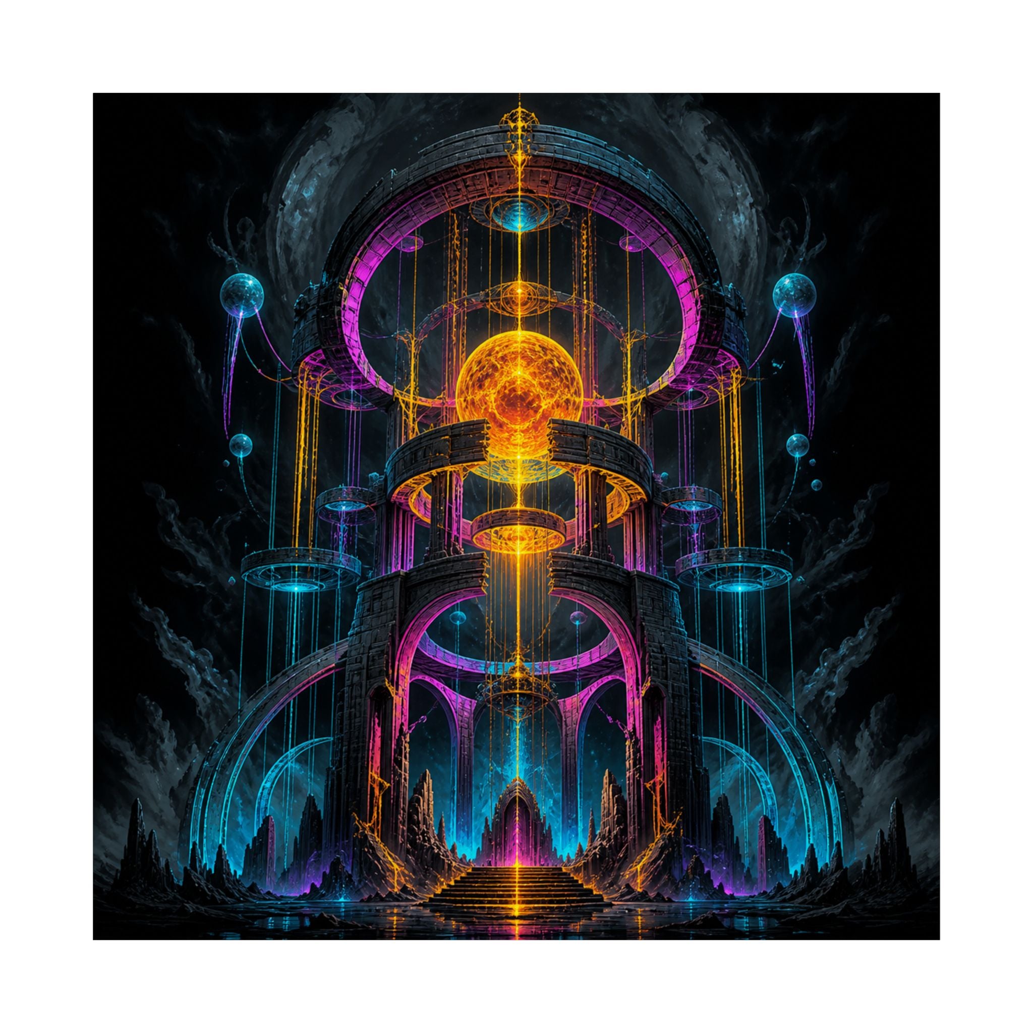 Monument of Borrowed Light — Art Print