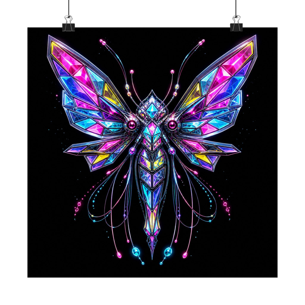 Prism Moth Relay — Art Print