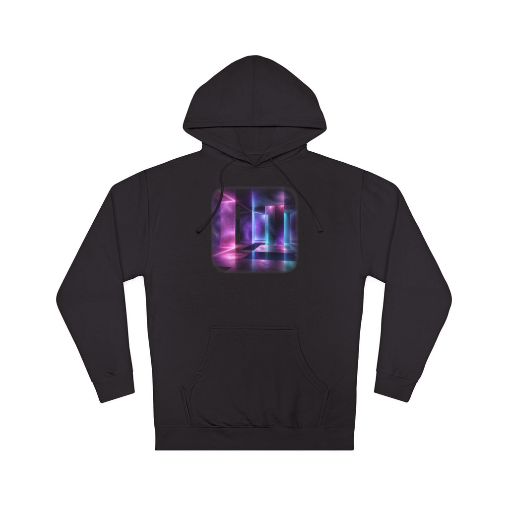 Ultraviolet Waiting Room KOSVYRE hoodie product mockup, front view