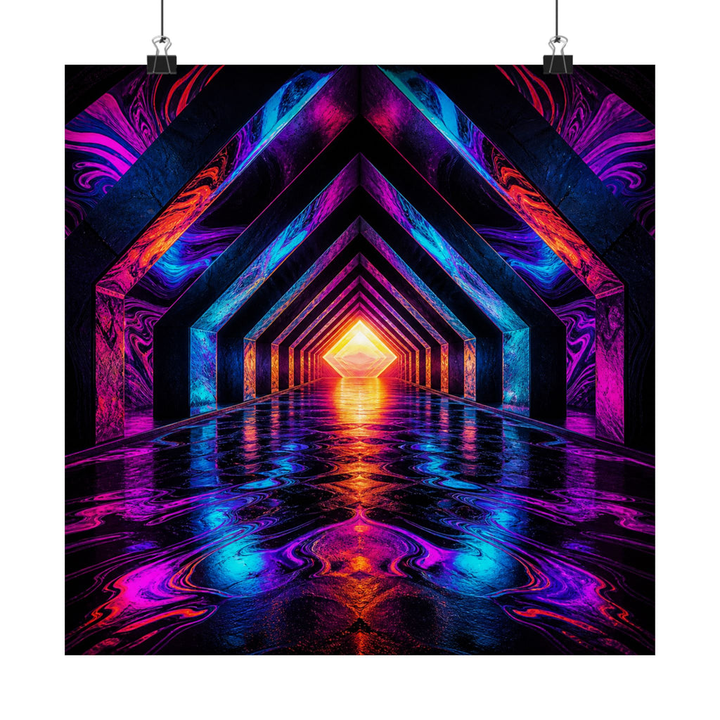 Chromatic Underpass — Art Print