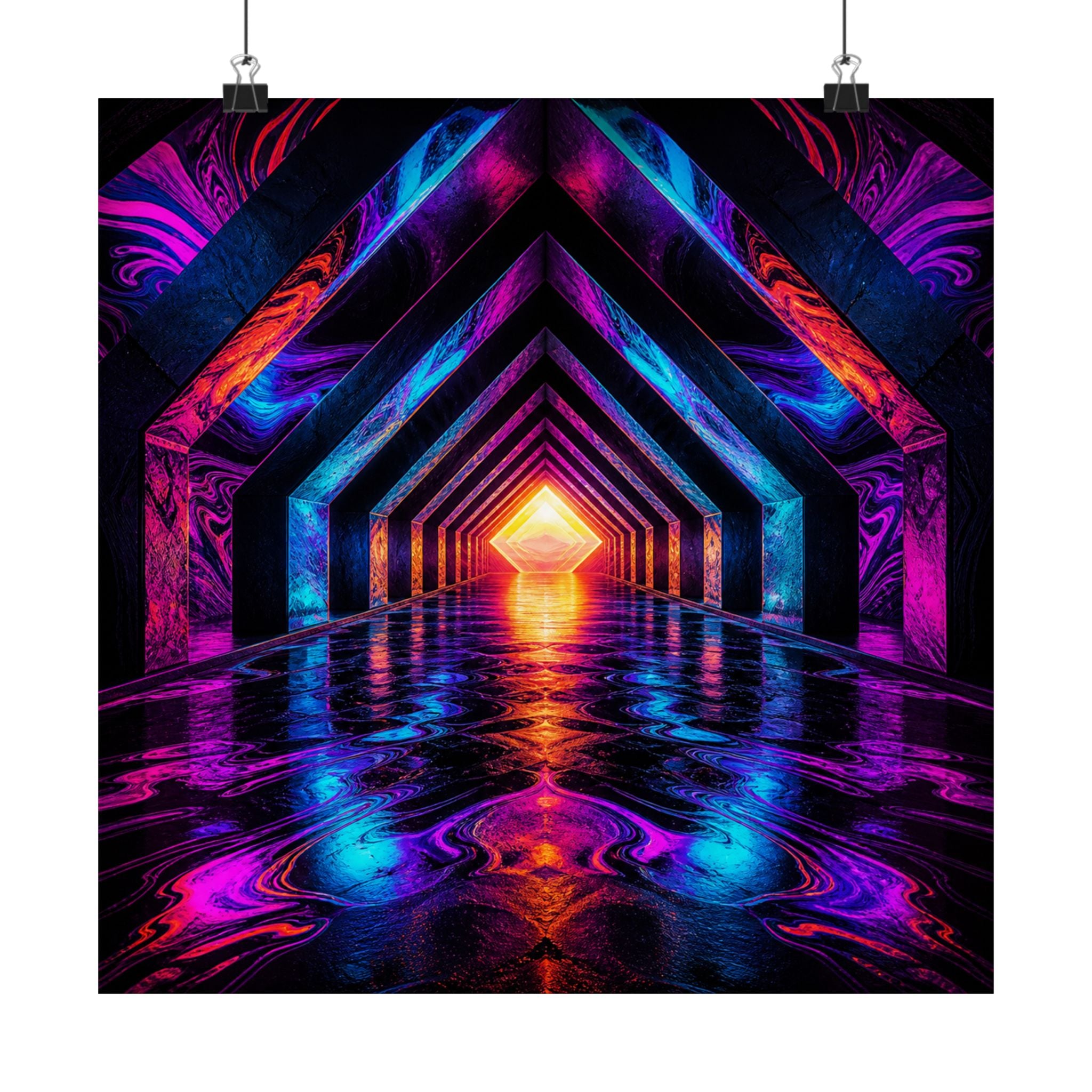 Chromatic Underpass — Art Print