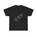 Geometric Migration KOSVYRE graphic tee product mockup, front view