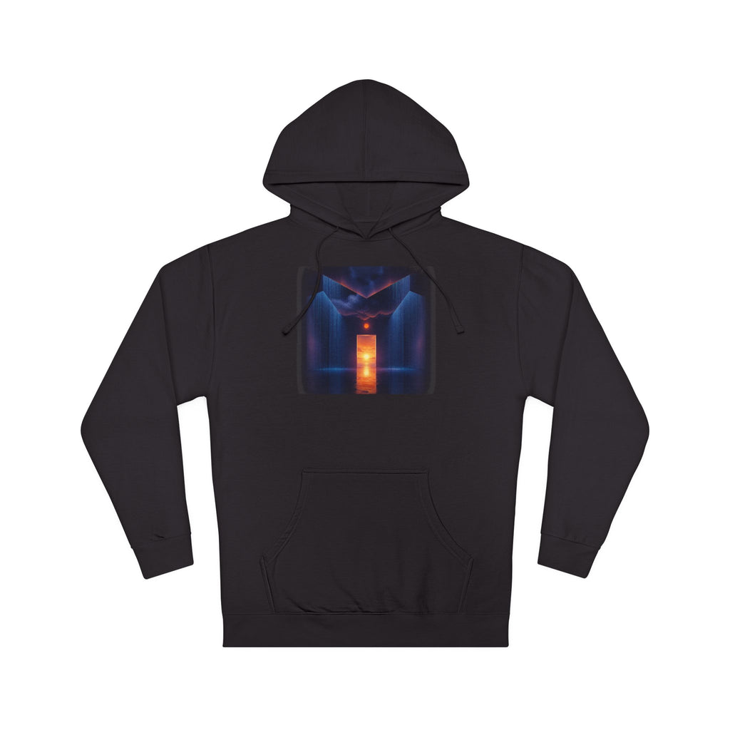 Chrome Tidal Organ KOSVYRE hoodie product mockup, front view