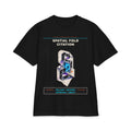 Spatial Fold Citation graphic tee by KOSVYRE in Black, front artwork view