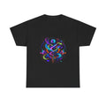 Signal Body KOSVYRE graphic tee product mockup, front view