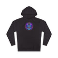 Magnetic Weather Engine original KOSVYRE design on a black hoodie, product gallery view 7