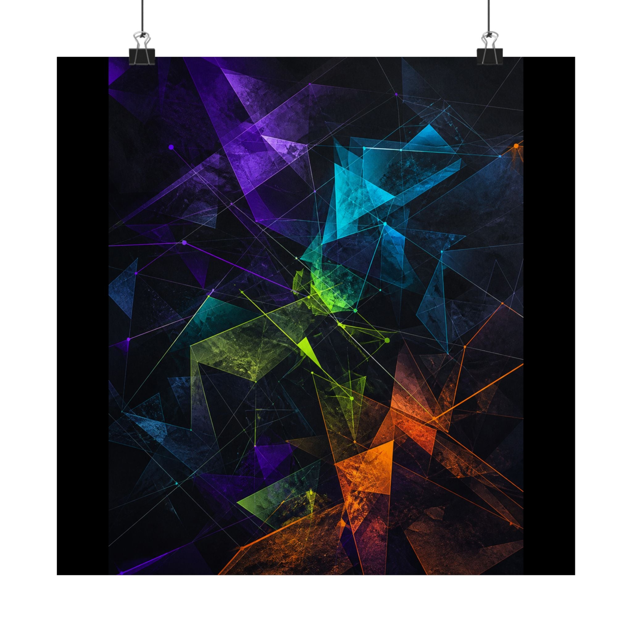 Angular Weather Lattice — Art Print