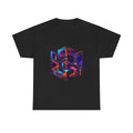 Negative Space Oracle KOSVYRE graphic tee product mockup, front view