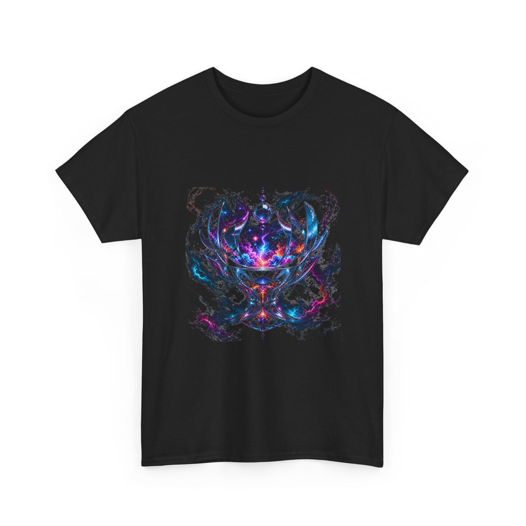 Mirrorstorm Vessel KOSVYRE graphic tee detail mockup