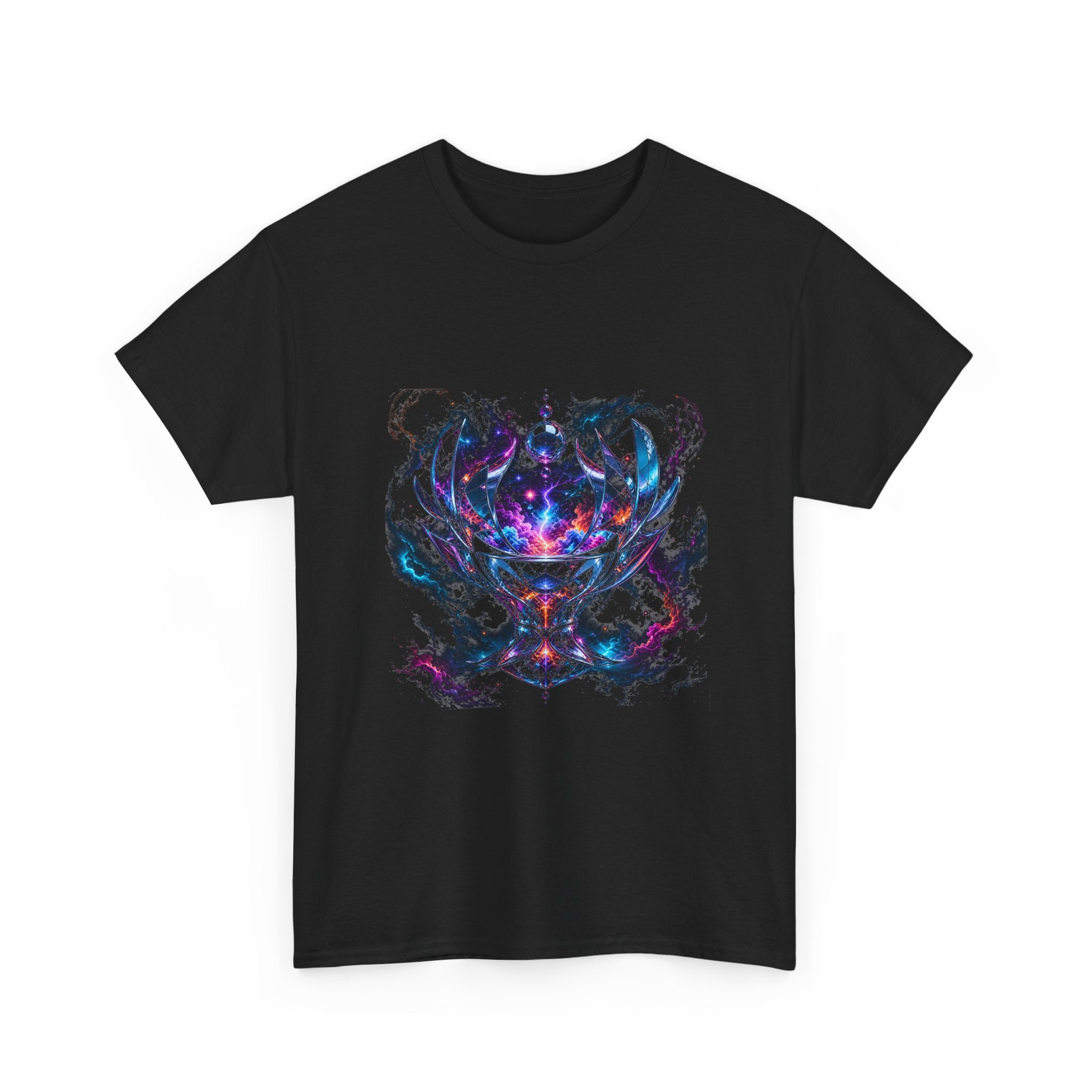 Mirrorstorm Vessel KOSVYRE graphic tee detail mockup