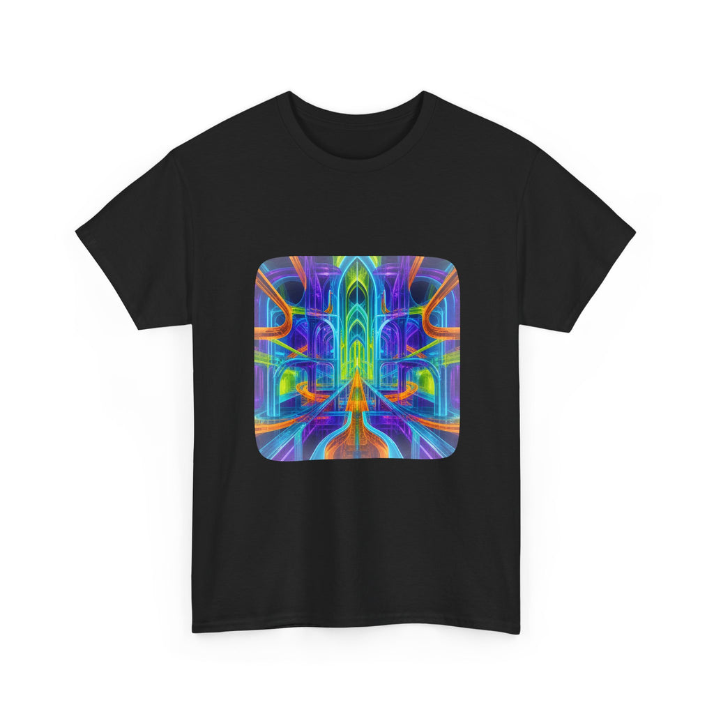 Prism Rail Cathedral — Psychedelic Graphic Tee