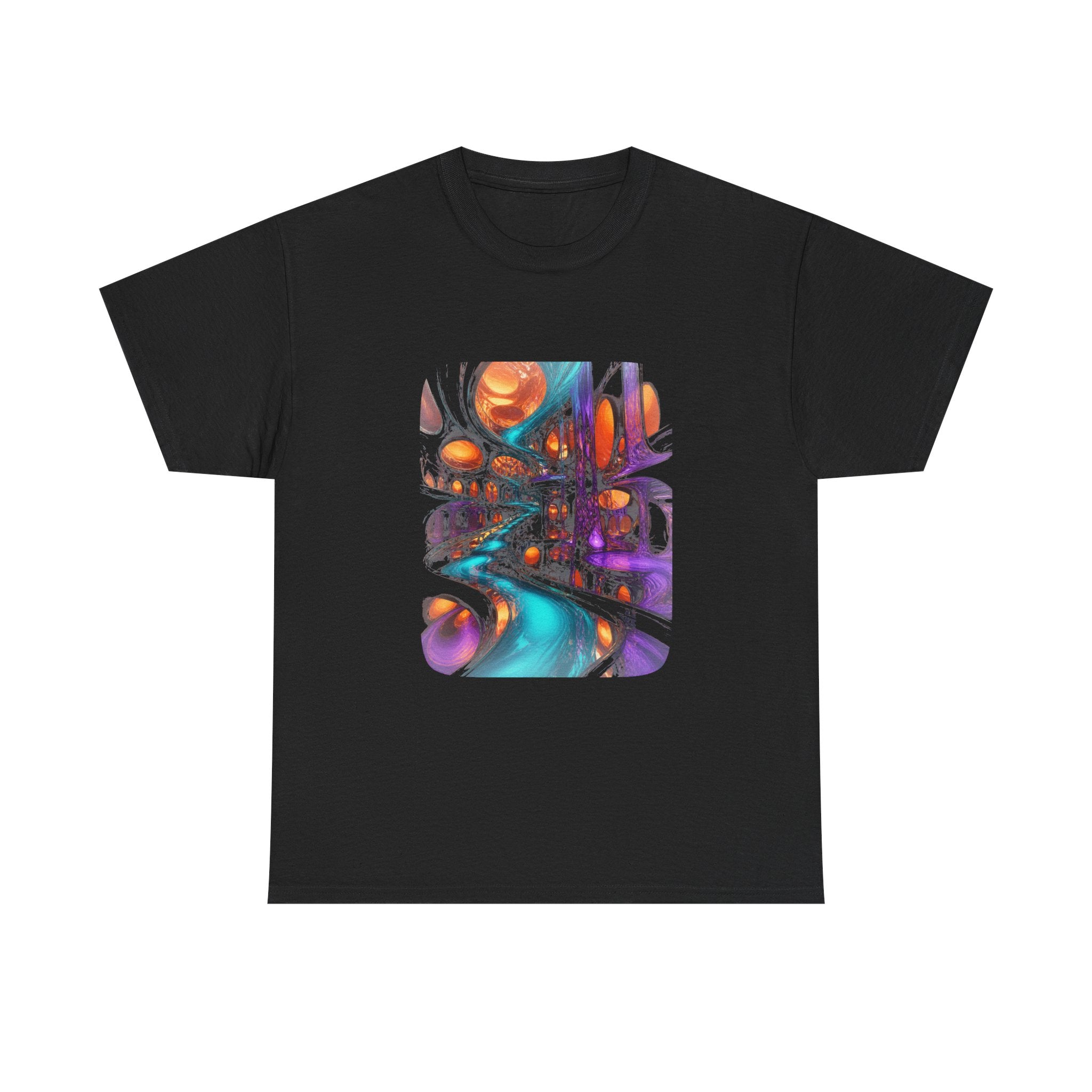 Liquid Transit Atrium — Psychedelic Graphic Tee