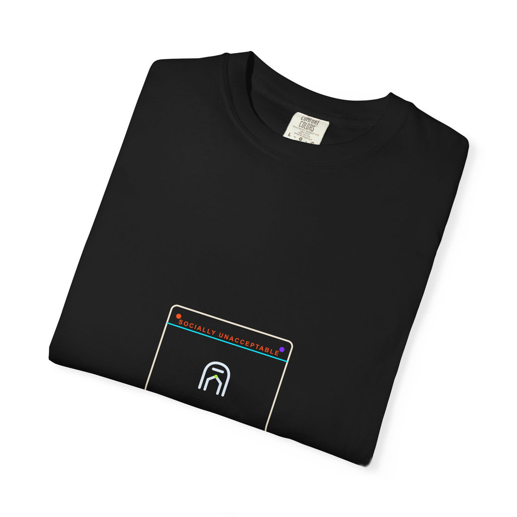 Department of Unlicensed Consciousness garment-dyed graphic tee by KOSVYRE, additional product view 11