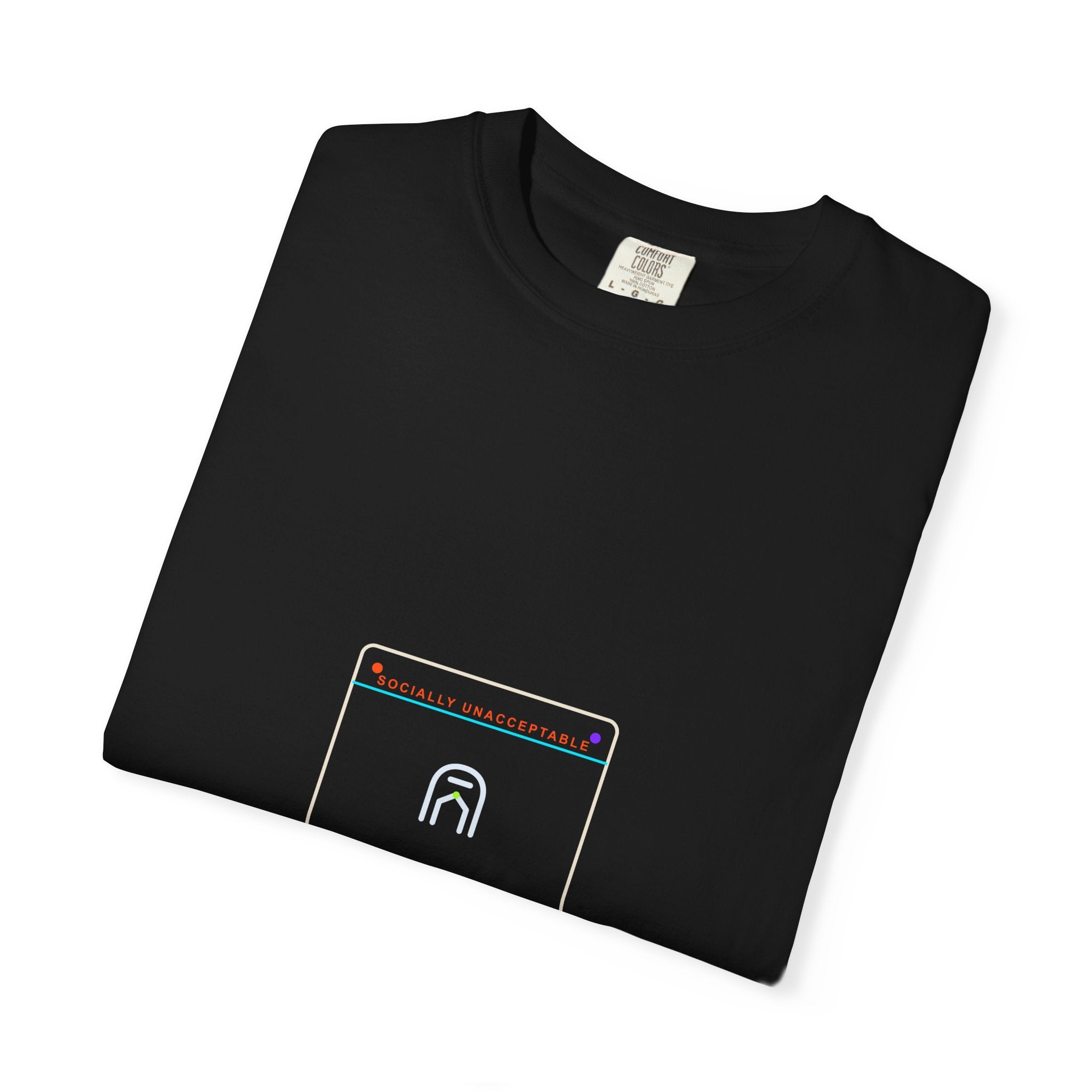 Department of Unlicensed Consciousness garment-dyed graphic tee by KOSVYRE, additional product view 11