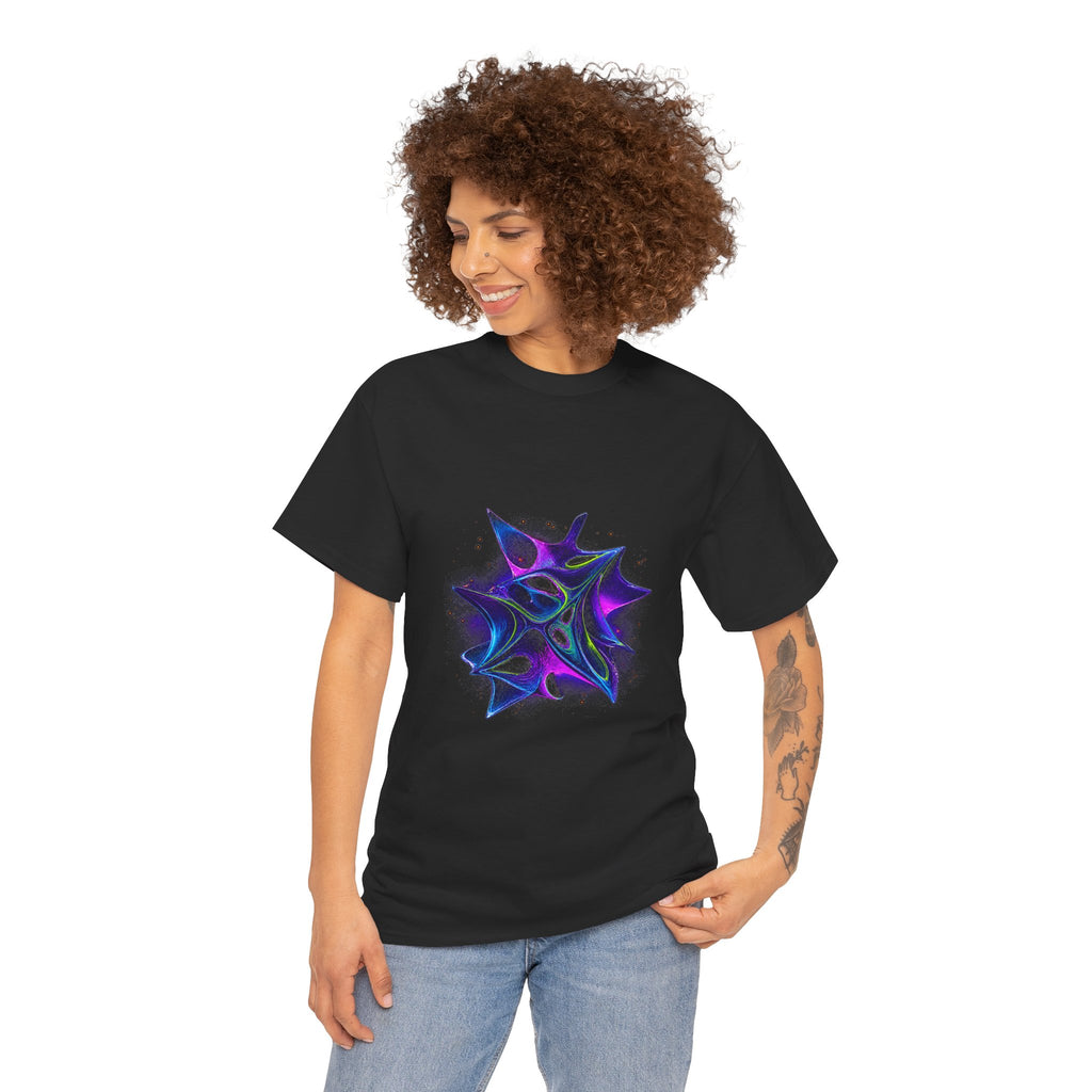 Ultraviolet Fauna KOSVYRE graphic tee lifestyle mockup
