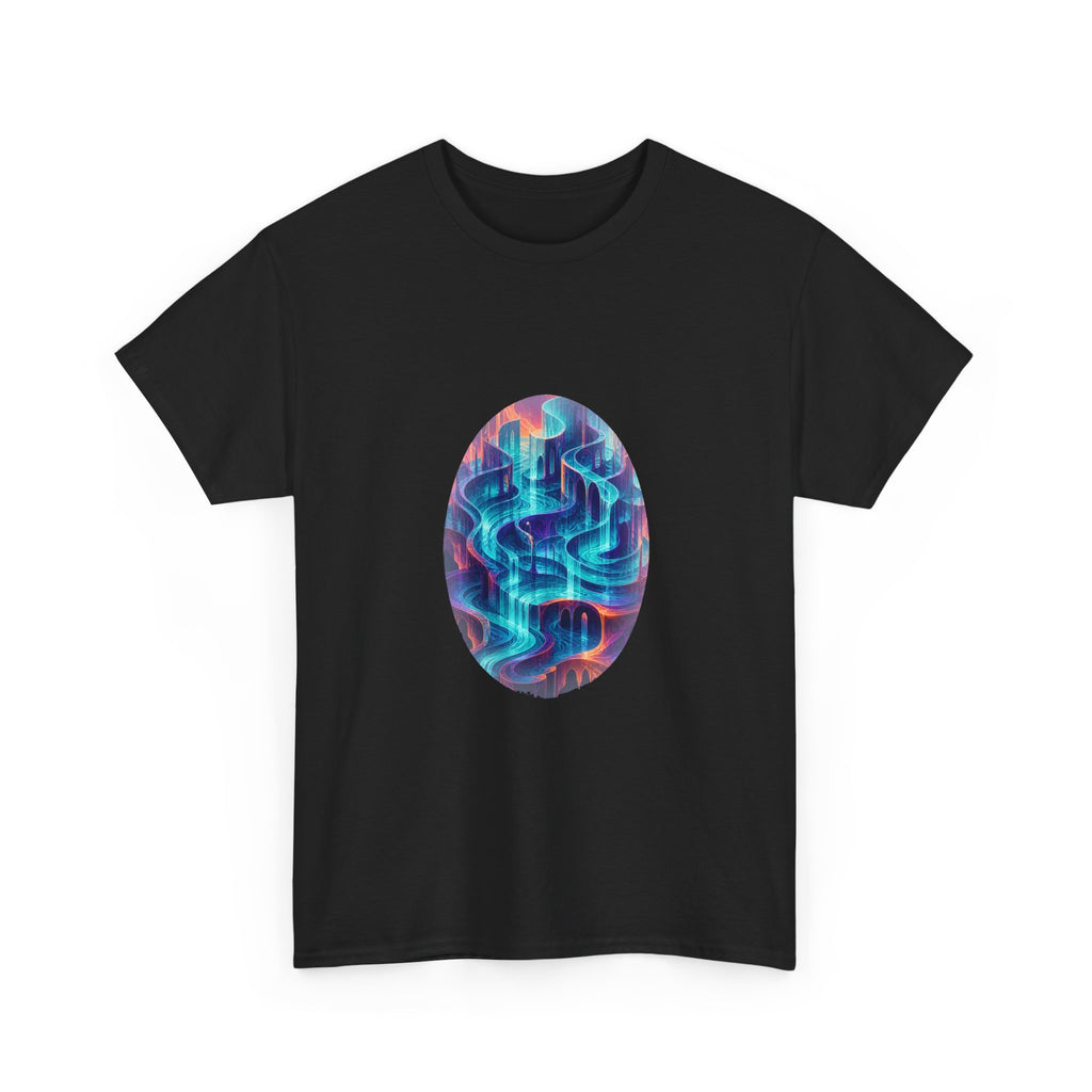 Neon Tidal Archive — Psychedelic Graphic Tee