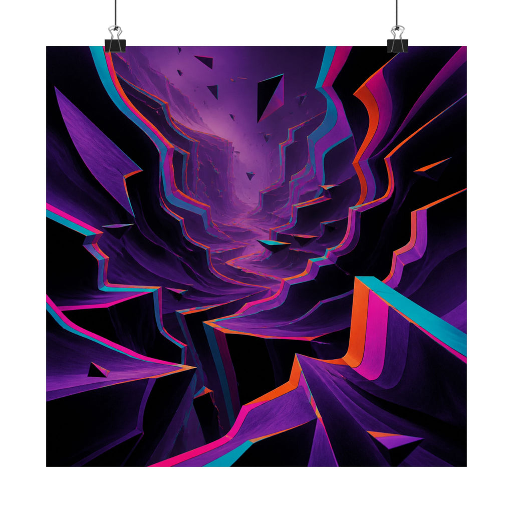 Velvet RGB Canyon — Art Print