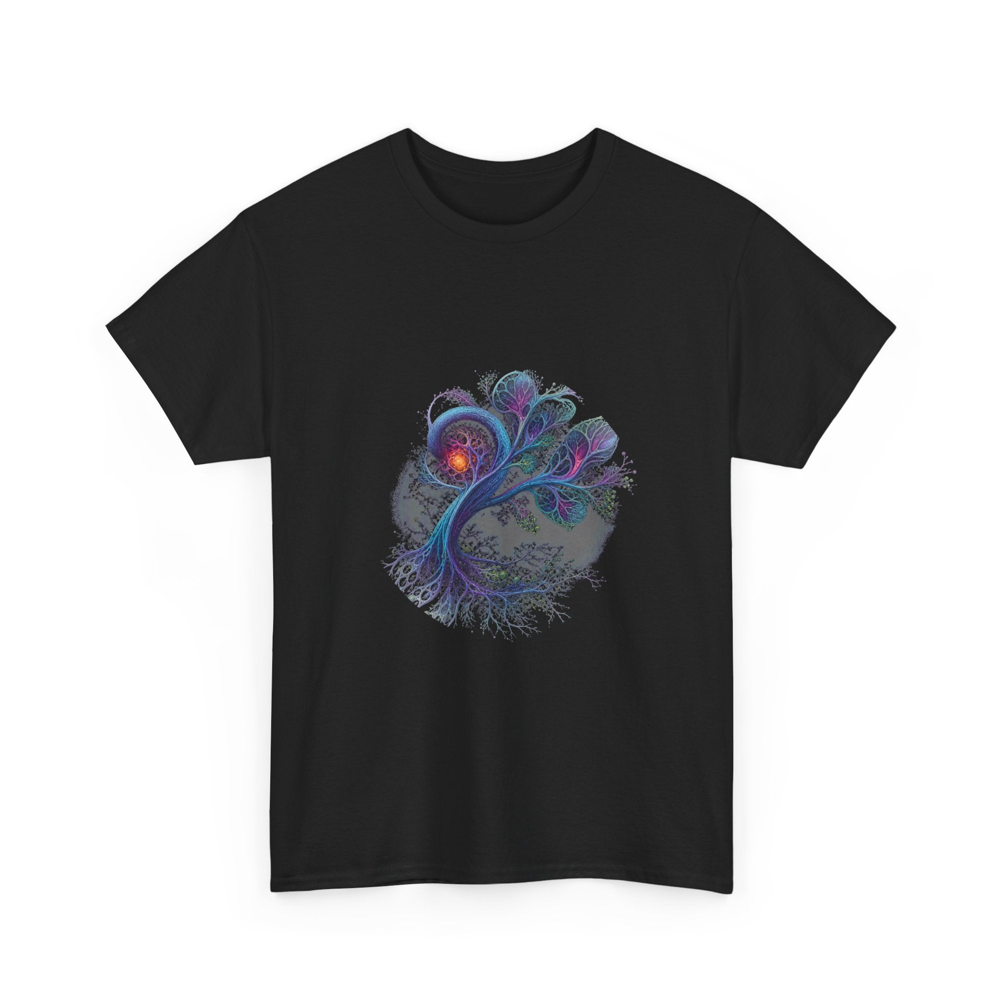 Recursive Botany KOSVYRE graphic tee detail mockup