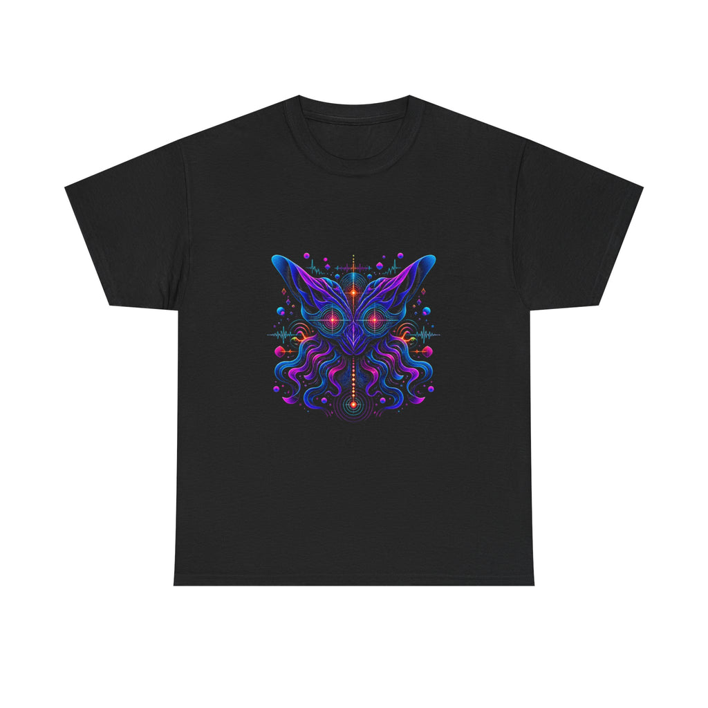 Velvet Signal Animal KOSVYRE graphic tee product mockup, front view