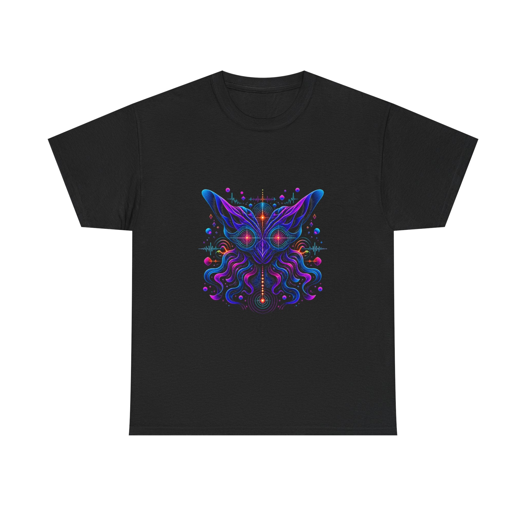 Velvet Signal Animal KOSVYRE graphic tee product mockup, front view