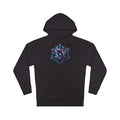 Geometry That Breathes KOSVYRE hoodie product mockup, front view