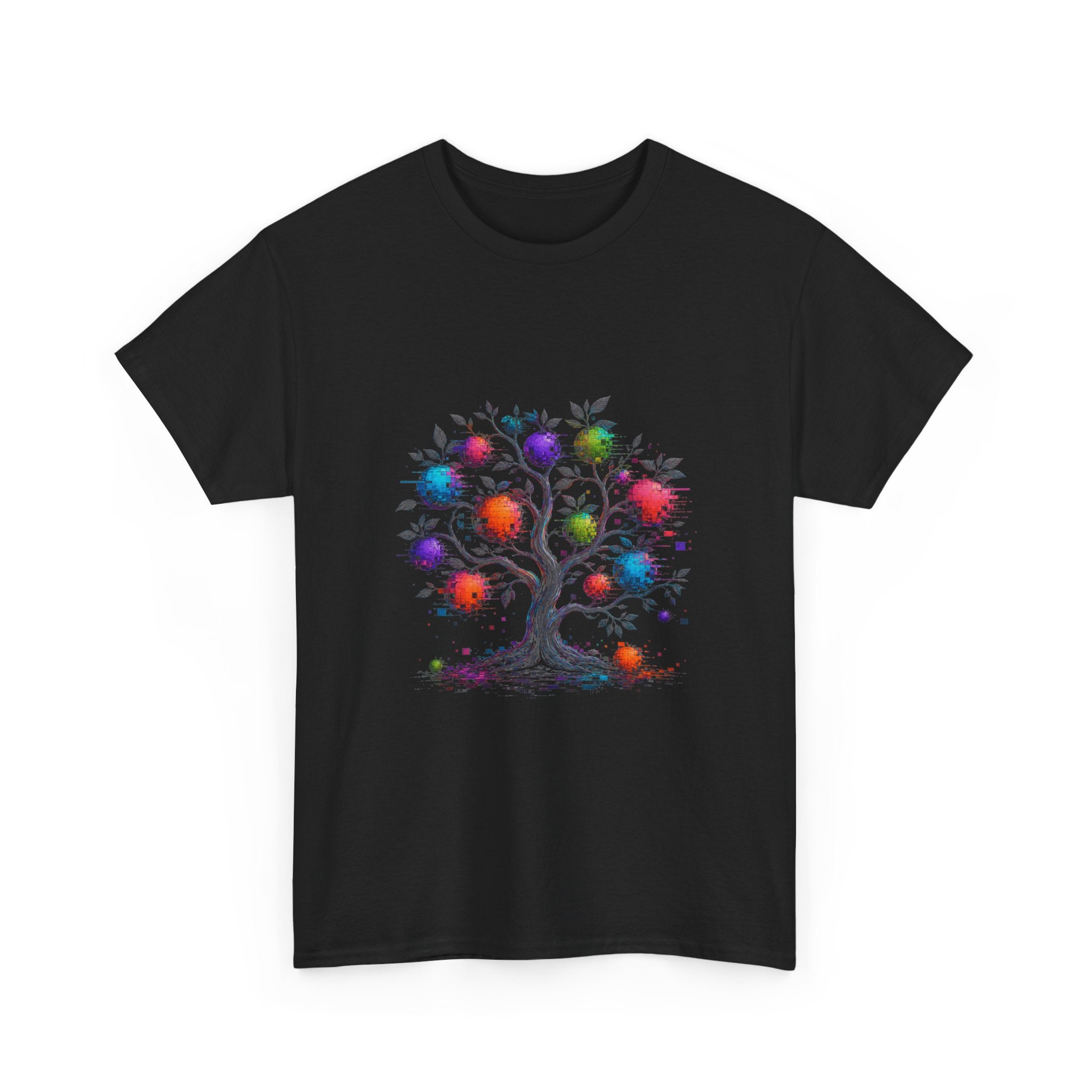 Corrupted Orchard KOSVYRE graphic tee detail mockup