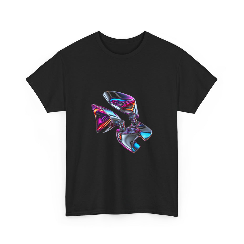 Chrome Hinge Bloom — Psychedelic Graphic Tee