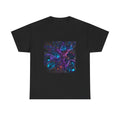 Hollow Lantern Tectonics KOSVYRE graphic tee product mockup, front view