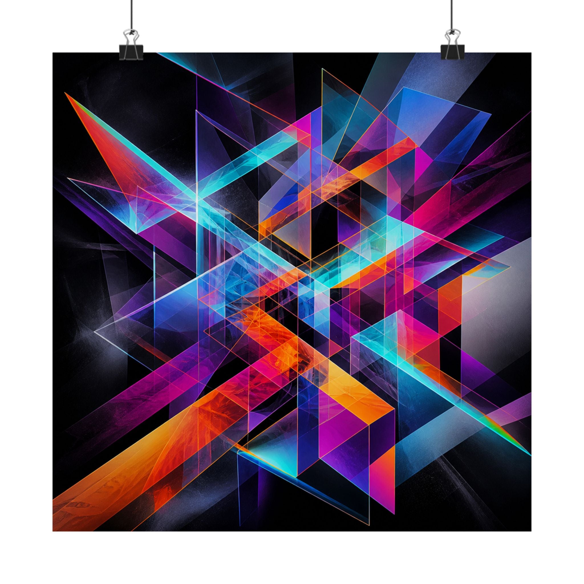 Kinetic Prism Choir — Art Print