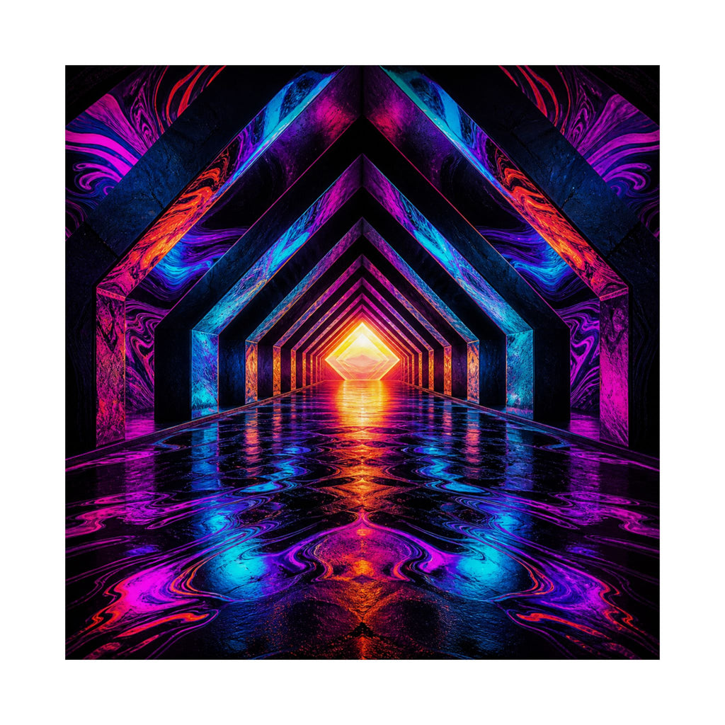 Chromatic Underpass — Art Print