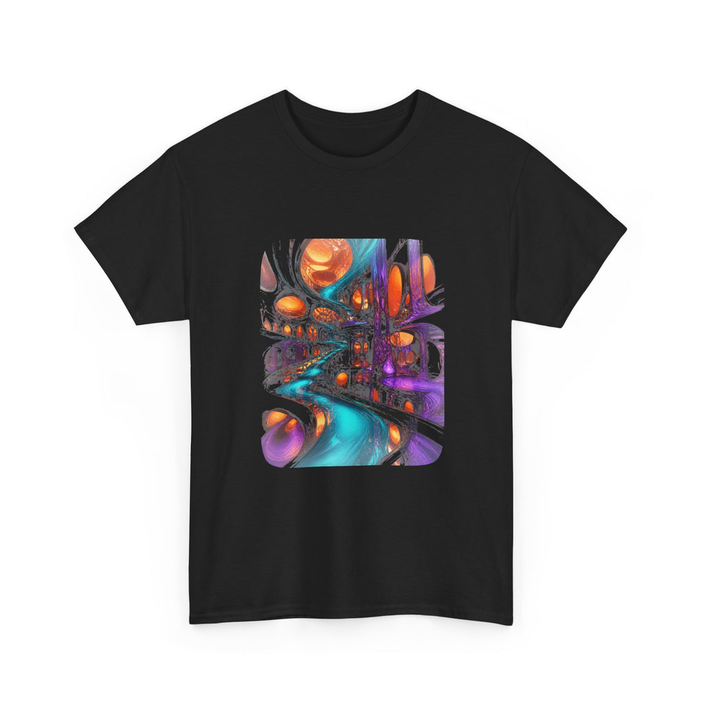Liquid Transit Atrium — Psychedelic Graphic Tee