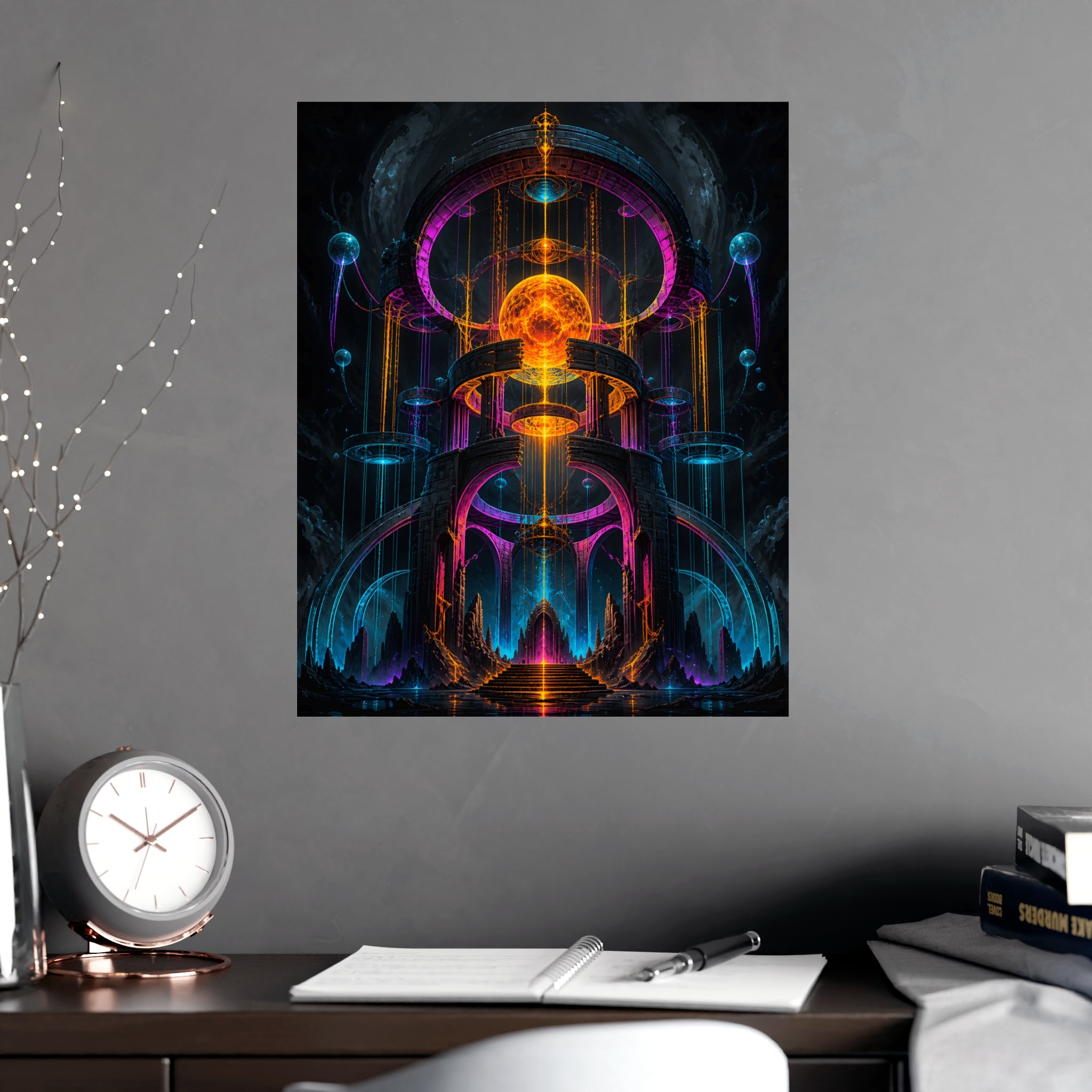 Monument of Borrowed Light — Poster