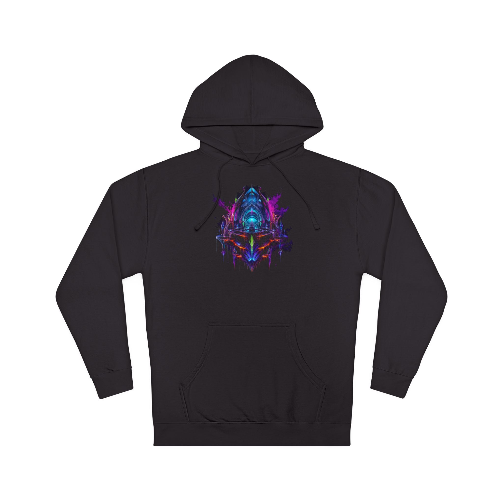 Prismatic Reliquary KOSVYRE hoodie product mockup, front view