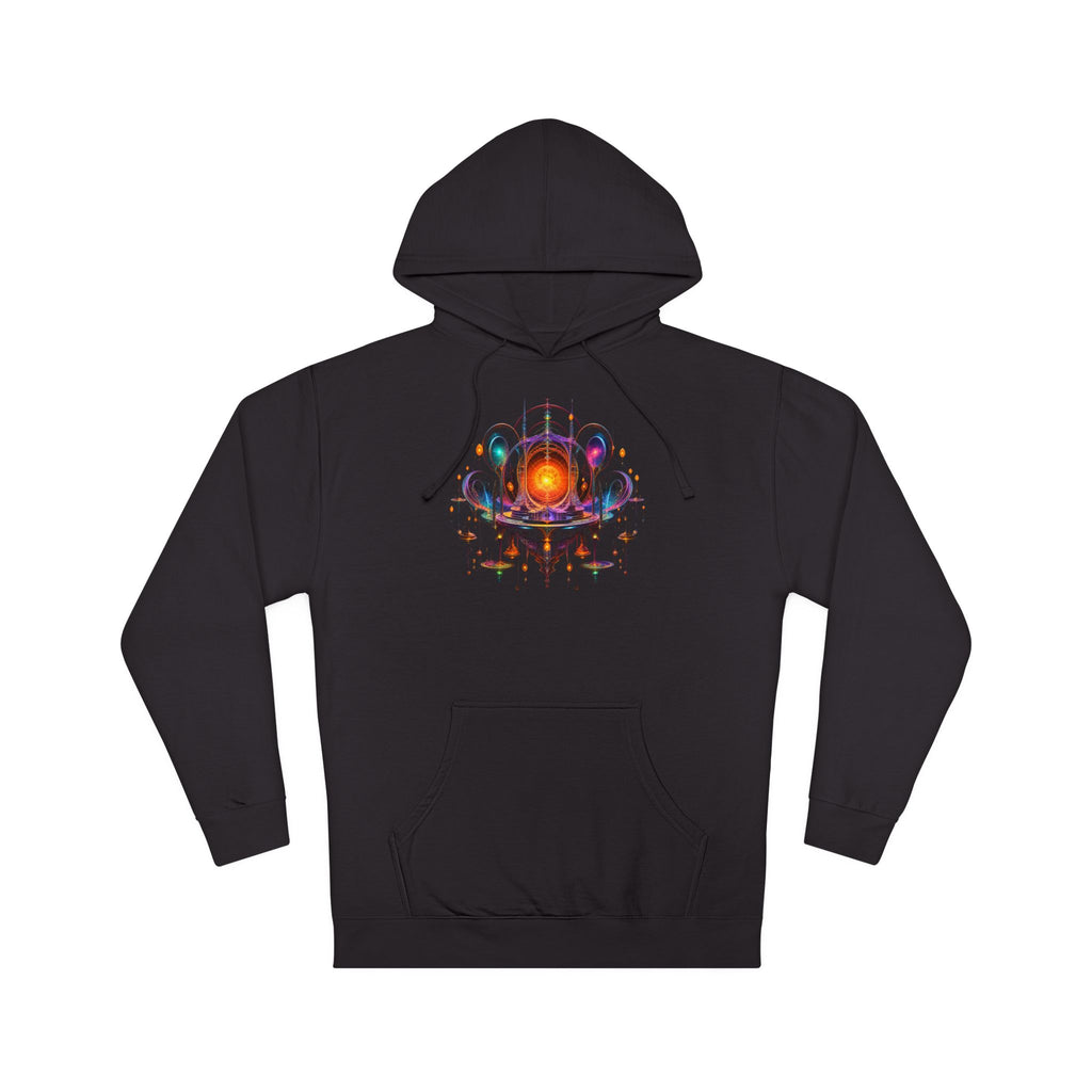 Saffron Void Observatory — Psychedelic Hoodie
